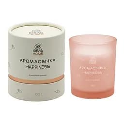 Аромасвічка 99IDEAS HAPPINESS - Конопляна троянда, 100 г