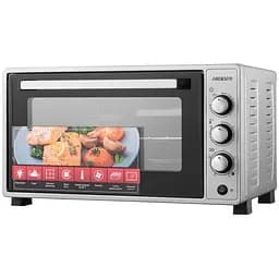 Электропечь Ardesto 1700 Вт, 48 л, таймер, подсвеч., конвекция, вертел, подв.стекло, серый