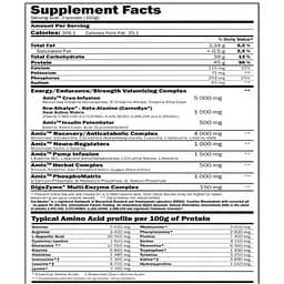 Високобілковий гейнер Amix Anabolic Masster ваніль 500 г - мініатюра 2