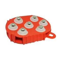 Масажер силіконовий антицелюлітний з металевими роликами, Yu Xin 87666