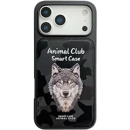 TPU+PC чохол Animal Club для Apple iPhone 17 Pro (6.3) Black - мініатюра 2