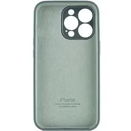 Чохол Silicone Case Full Camera Protective AA для Apple iPhone 14 Pro 6.1" Зелений / Pine green - мініатюра 2