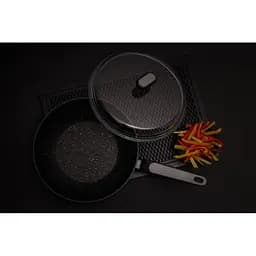 Сковорідка Nois Salto Silver Wok з кришкою 28 см (830904) - мініатюра 7