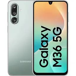 Смартфон Samsung Galaxy M36 5G 6/128GB Serene Green (SM-M366BLGB)