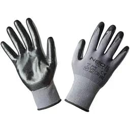 Рукавички захисні Neo Tools нейлон з покриттям нітрил розмір 8 97-616-8