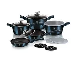 Набор посуды Metallic Line Aquamarine Edition Berlinger Haus kuh0013244