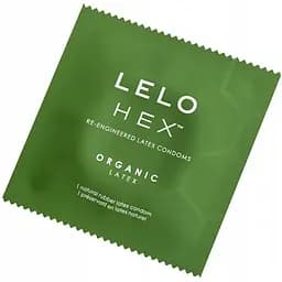 Презерватив Lelo HEX Condoms Organic Sachet - мініатюра 2