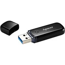 USB флеш накопичувач Apacer 128GB AH355 Mysterious Black USB 3.2 (AP128GAH355B-1) - мініатюра 3