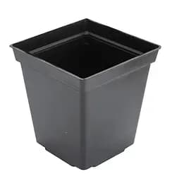 Горшок для рассады с толстой стенкой 0.5 л Черный 88165