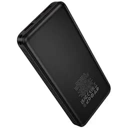 Портативний ЗП Power Bank Hoco J154 Victorious 22.5W+PD20W 10000 mAh Black - мініатюра 2