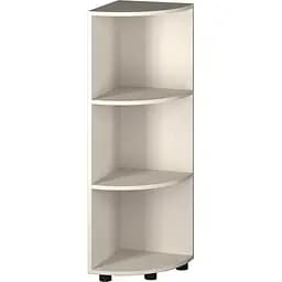 Стелаж кутовий Orange-Line ОП-732 середній кашемір 347х347х1103 мм