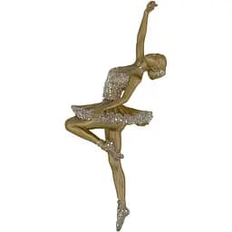 Прикраса новорічна Mis Lt Балерина еліт 3Д колір в асортименті