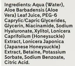 Зволожувальний тонер для обличчя Q+A Niacinamide Daily Toner 100 мл - мініатюра 3