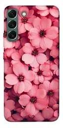 Чохол Demsky Pink flowers для Samsung Galaxy S22+