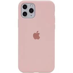 Чехол Epik Silicone Case Full Protective AA для Apple iPhone 11 Pro Max 6.5 Розовый/Pink Sand