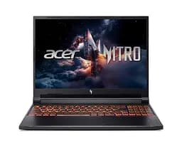 Acer Ноутбук Acer Nitro V 16 ANV16-72 16" WQXGA IPS, Intel 9-270H, 32GB, F1TB, NVD5070-8, Lin, чорний