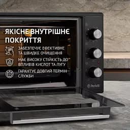 Електрична піч Perfelli MIRAGE 37 BLACK - мініатюра 6