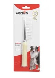 Расческа Camon с деревянной ручкой 18 см
