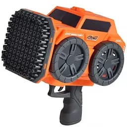 Пістолет з мильними бульбашками SHT KB1294 Car на 139 отворів + 2xbottle 60ml Orange - мініатюра 3