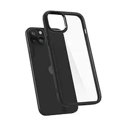 Чехол Spigen Ultra Hybrid для iPhone 15 Plus Matte Black (ACS06657) + защитное стекло - мініатюра 5