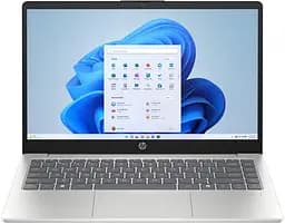 Ноутбук HP 14 240R-G10 FHD IPS/Intel 3-100U/16GB/512SSD/UMA/W11H/Silver (CJ2Q4AT)