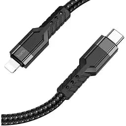 Кабель Hoco U110 iP PD charging data cable Чорний