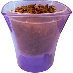 Комплект для пересадки орхідеї Etalon Квадро з орхідейним субстратом, D130 мм