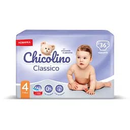 Підгузки Chicolino Classico 4 (7-14кг) 36 шт. - мініатюра 2