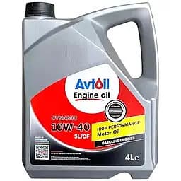 Моторна олива AvtOil Engine oil Dynamic 10W-40, 4 л