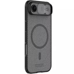 Карбонова накладка Nillkin CamShield Pro Magnetic для Apple iPhone 17 Air 6.5" Transparent black