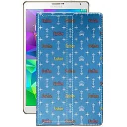 Чохол StatusCASE з екошкіри для планшету Samsung Galaxy Tab S8.4 (T700) Фешн блакитний