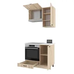 Комплект кухоннний Idea Н-22 100 см Дуб Сонома - мініатюра 2