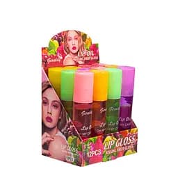 Блеск масло для губ фруктовое Lip Gloss (12 шт./упак.)