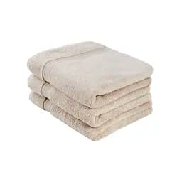 Рушник махровий Lotus Home - Grand soft twist natural бежевий 50x90 - мініатюра 7