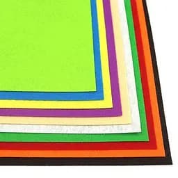 Фетрові листи для рукоділля Bambi HQ170-MIX2, 1,2 мм, А4