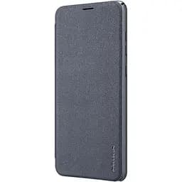 Чохол-книжка Nillkin Sparkle Leather Case Samsung Galaxy A9 2018 Gray - мініатюра 3