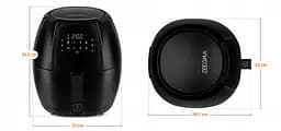 Аэрогриль Аэрофритюрница Zeegma Knapper GRAND Black - мініатюра 7