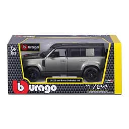Автомодель - LAND ROVER DEFENDER 110 (2022) (1:24) Bburago 18-21101 - мініатюра 6