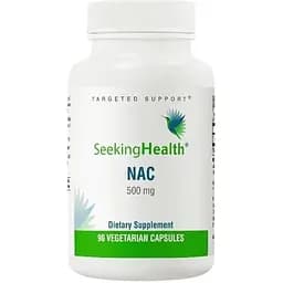 Аминокислота Seeking Health NAC 500 mg 90 вегакапсул