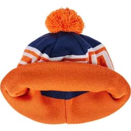 Шапка Brain з помпоном 56 Blue/orange - мініатюра 5