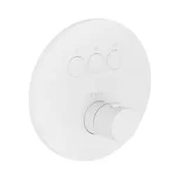 Термостат для душу на 3 споживача Paffoni Compact Box white matt CPT019BO, Білий матовий