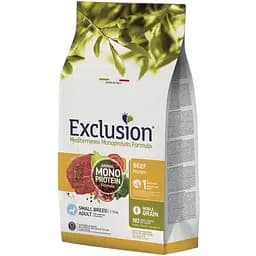 Сухой корм Exclusion Adult Beef Small Breed для собак мелких пород с говядиной 7 кг