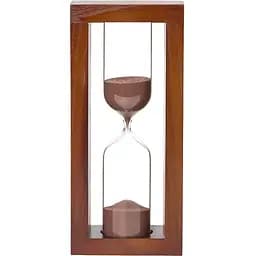 Пісочний годинник Склоприлад 4-28, 15 хвилин пісок коричневий вишня (300592)
