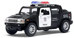 Металева інерційна автомодель Kinsmart Hammer H2 Police 2005