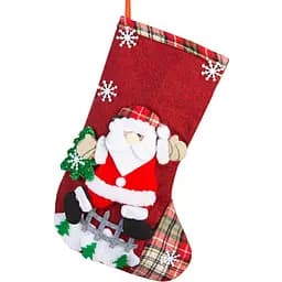 Сапожок для подарков МВМ My Home 30х20 см красный (DH-NY-14 RED)