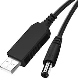 Кабель для роутерів GRAND USB-DC 5.5/2.5 підвищення напруги до 12V - мініатюра 2
