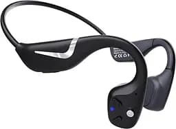 Беспроводные наушники с костной проводимостью Paramita DV68 с Bluetooth 5.3 и RGB-подсветкой Черный