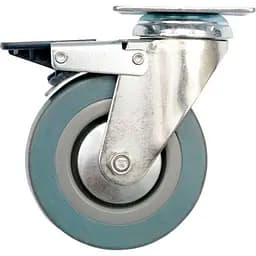 Колесо до візка Vorel з обертовою опорою і гальмом 50 мм навантаження 20 кг (87381)