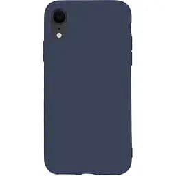 Чехол-накладка Toto 1 mm Matt TPU Case Apple iPhone XR Navy Blue