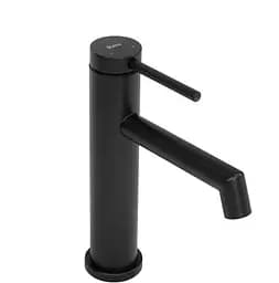 Змішувач для умивальника Rea Foss black низький REA-B5317 Чорний матовий